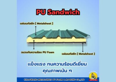 แผ่น HANAMAN PU SANDWICH